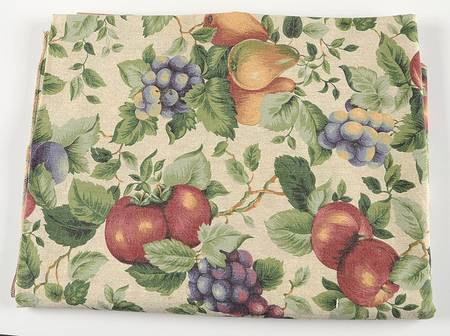 Sonoma (Tan Body, Rim Shape) 50 X 65 Rectangular Tablecloth