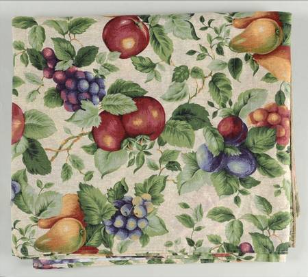 Sonoma (Tan Body, Rim Shape) 102" X 29" Scarf Valance Curtain