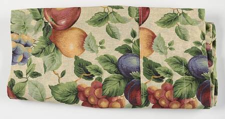 Sonoma (Tan Body, Rim Shape) 60" X 15" Valance Curtain