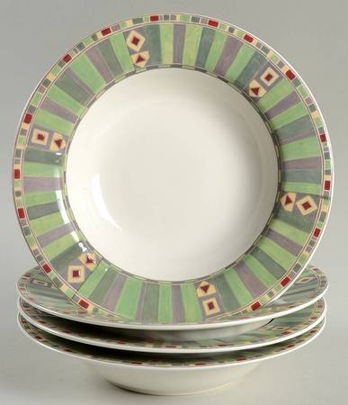 Mesa Soup/Rim Bowl - Set of 4