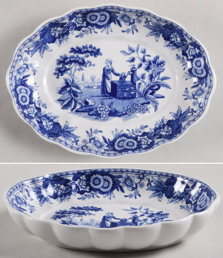 Georgian Collection 6" Oval Tray