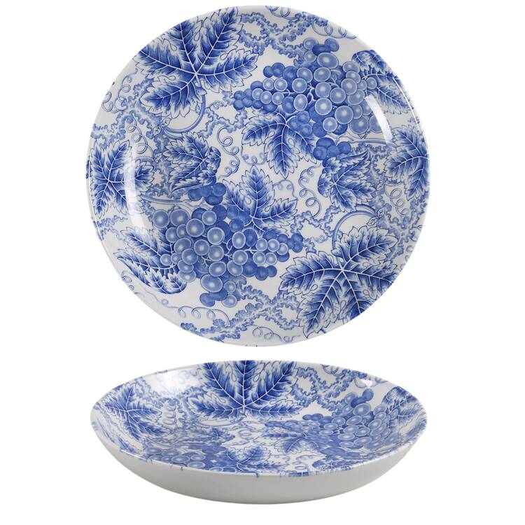 Grapes 8" Individual Pasta Bowl