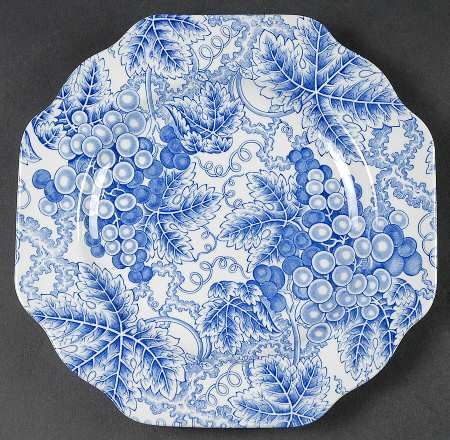 Grapes Luncheon Plate