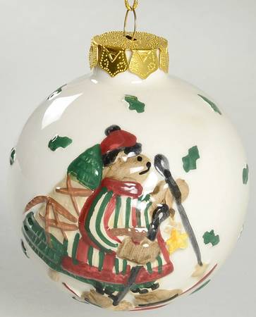 Sledding Characters Ornament