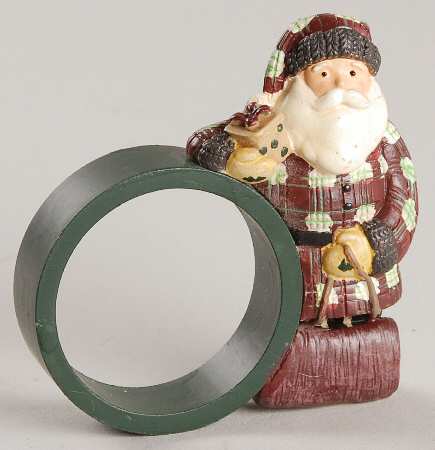 Sledding Characters Napkin Ring