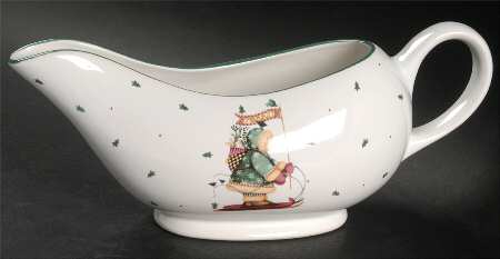 Sledding Characters Gravy Boat