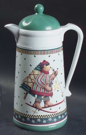 Sledding Characters Plastic Thermos/Carafe & Lid