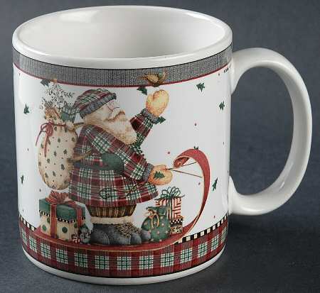 Sledding Characters Mug