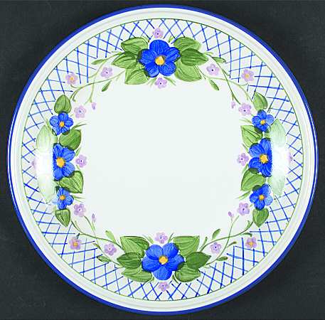 Spring Trellis 12" Chop Plate (Round Platter)