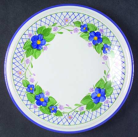 Spring Trellis Salad Plate