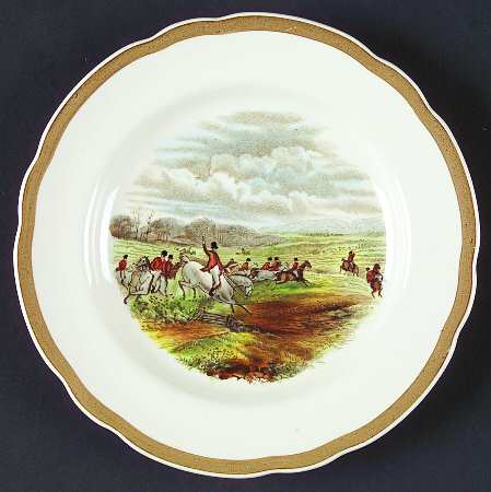 Herring Hunt Bread & Butter Plate