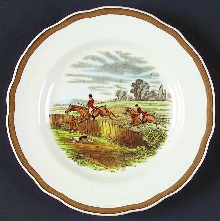 Herring Hunt Bread & Butter Plate