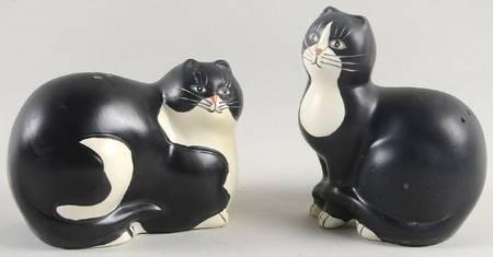 Cat Collection Figural Salt & Pepper Set