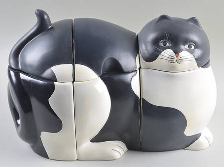 Cat Collection Figural Canister - Set of 3