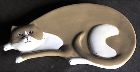 Cat Collection Spoon Rest/Holder (Holds 1 Spoon)