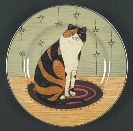 Cat Collection Salad/Dessert Plate