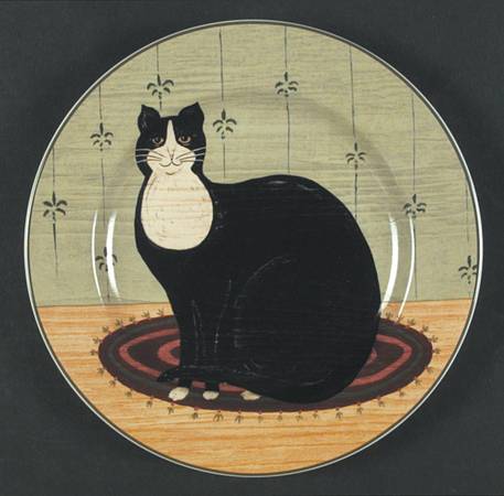 Cat Collection Salad/Dessert Plate