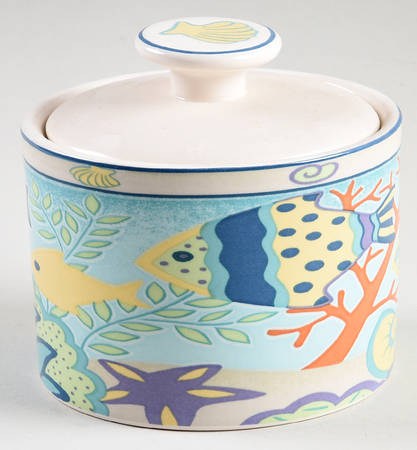Calypso Sugar Bowl & Lid