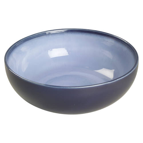 Nova Blue 9" Round Vegetable Bowl