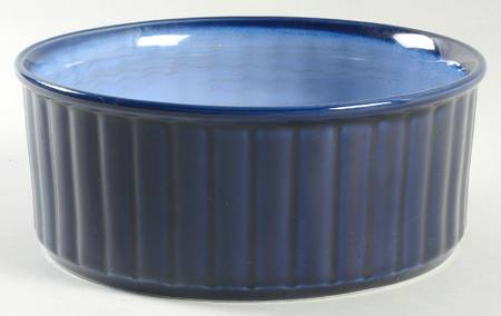 Nova Blue 8" Ceramic Storage Bowl