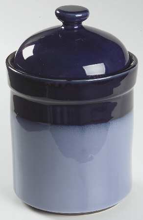 Nova Blue Large Canister & Lid with Seal Ring