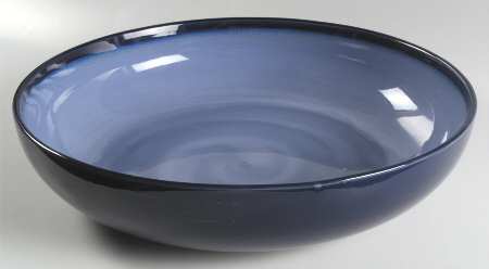 Nova Blue 13" Pasta Serving Bowl