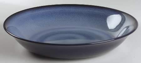 Nova Blue 14" Large Salad Serving Bowl by Sango
