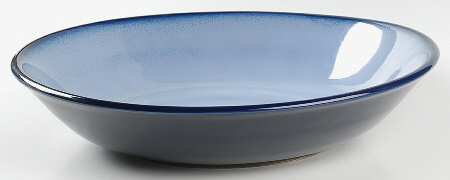 Nova Blue 12" Large Salad Serving Bowl by Sango