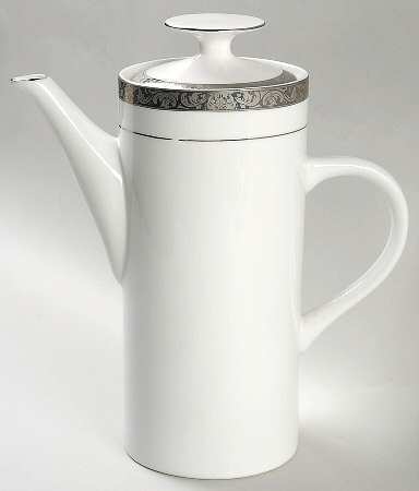 Empress Platinum Coffee Pot & Lid