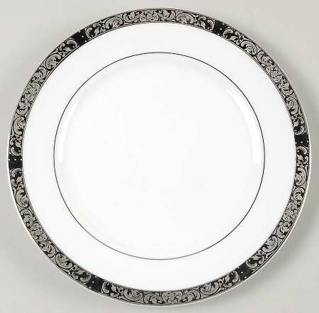Empress Platinum Salad Plate