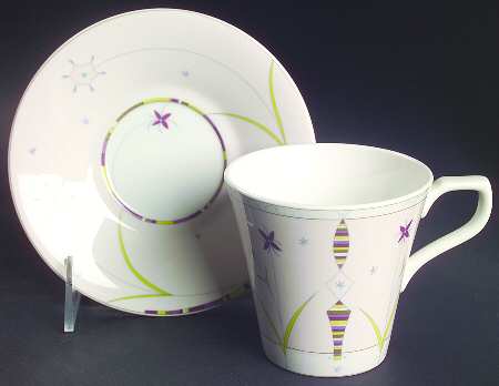 Absinthe Flat Cup & Saucer Set