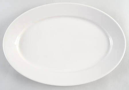 SY413 15" Oval Serving Platter