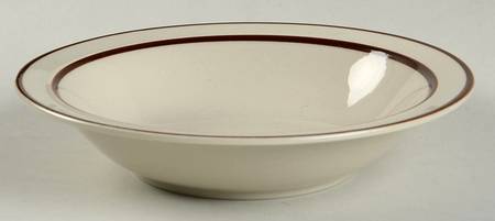 Brown Coupe Soup Bowl
