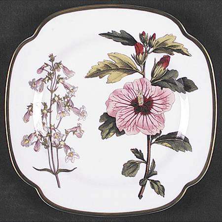 Burgess Botanical Square Salad Plate