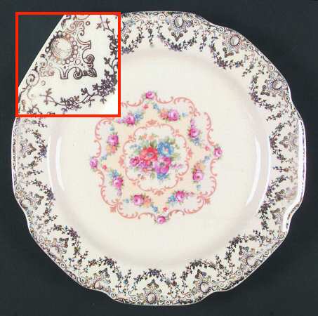 STT179 Luncheon Plate