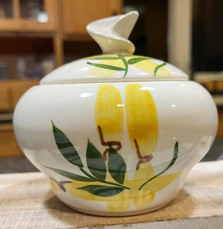 South Pacific Sugar Bowl & Lid
