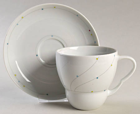 Wish Flat Cup & Saucer Set