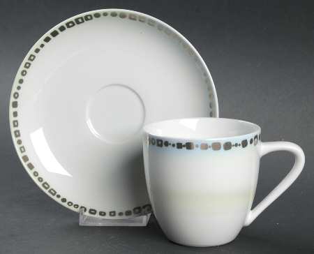 Jazz Flat Cup & Saucer Set