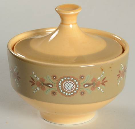 Bit of Norway Sugar Bowl & Lid