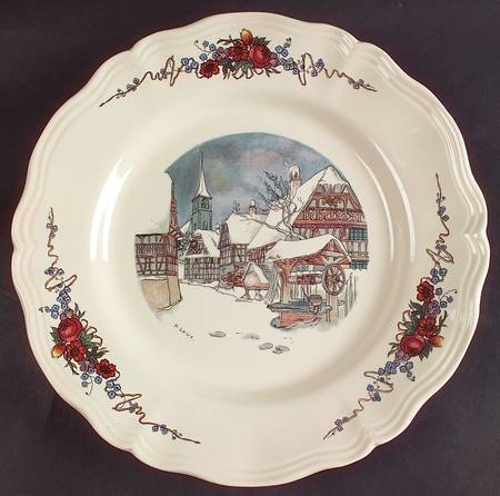 Obernai Large Dinner Plate