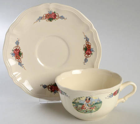 Obernai Oversized Cup & Saucer Set