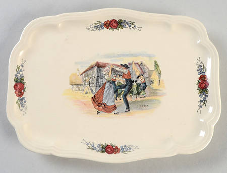 Obernai Rectangular Butter No Lid