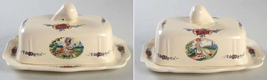 Obernai Rectangular Covered Butter