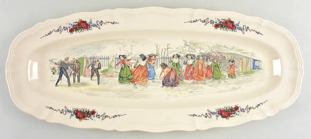Obernai 24" Fish Platter