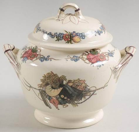 Obernai Sugar Bowl & Lid