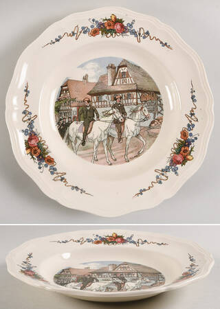 Obernai Large Rim Soup Bowl