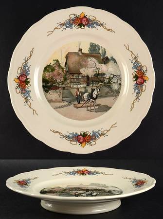 Obernai Footed Cake Plate