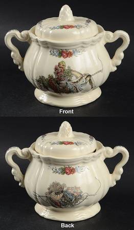 Obernai Sugar Bowl & Lid