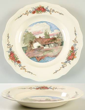 Obernai Large Rim Soup Bowl
