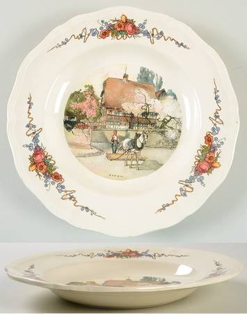 Obernai Large Rim Soup Bowl